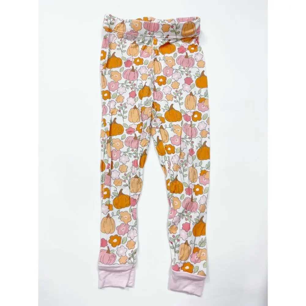 Stitchy Fish Homeland Harvest Bamboo Pajama Set in Pink
